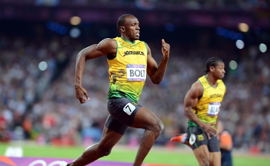 ۋسەين بولت سوڭعى جۇگىرۋىندە جاراقات الىپ قالدى (ۆيدەو)