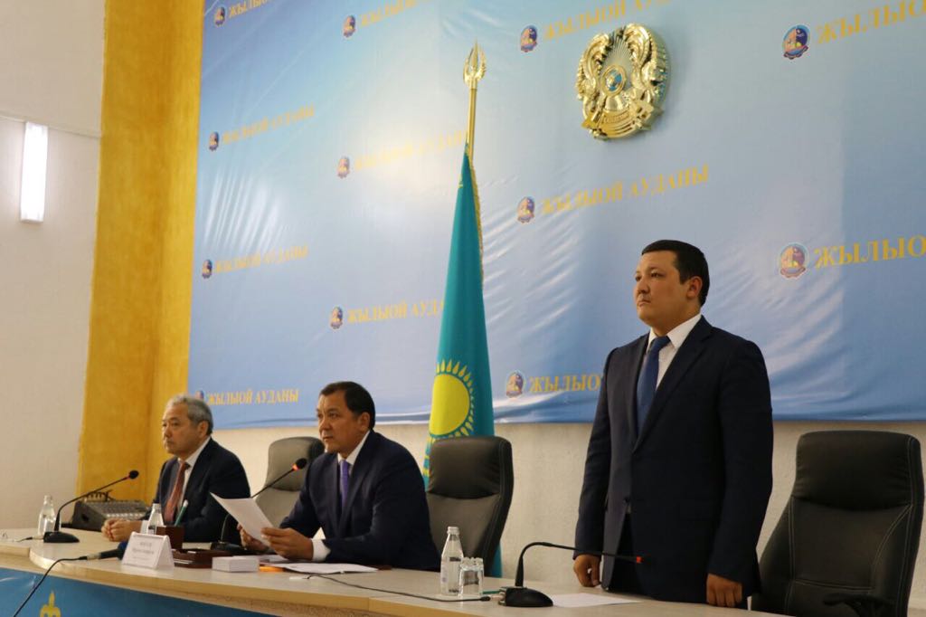 اتىراۋ وبلىسىندا جىلوي اۋدانىنىڭ جاڭا اكىمى تاعايىندالدى