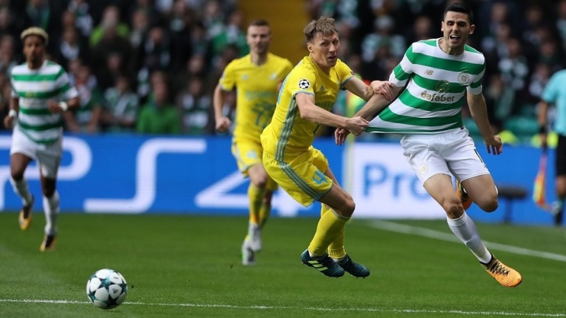 «استانا» سىرت الاڭدا «سەلتيكتەن» وڭباي ۇتىلدى