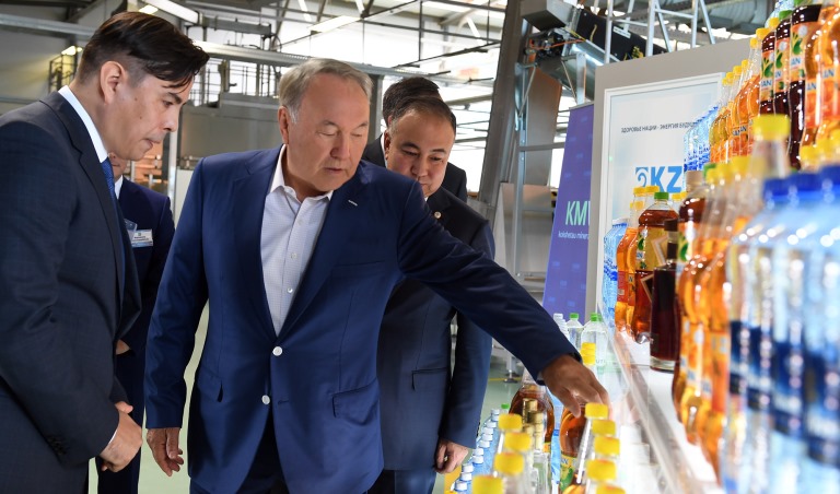 پرەزيدەنت «كوكشەتاۋمينۆودى» اكتسيونەرلىك قوعامىندا بولدى