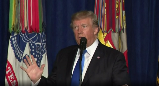 ترامپ اۋعانستانداعى اقش اسكەرىن قالدىرماق