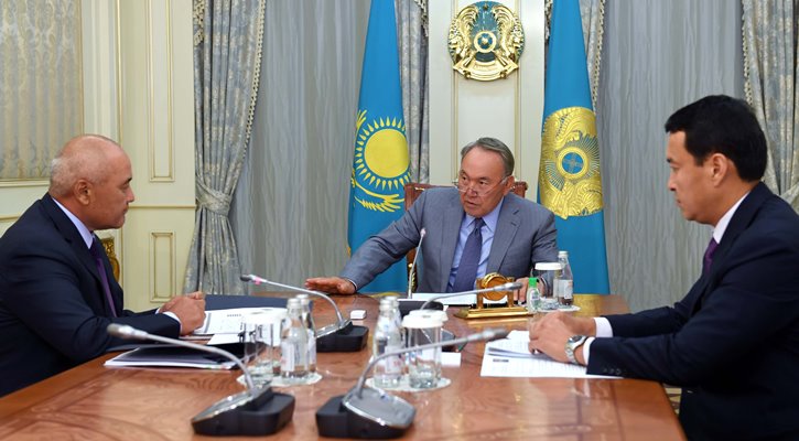 مەملەكەت باسشىسى ومىرزاق شوكەەۆتى قابىلدادى