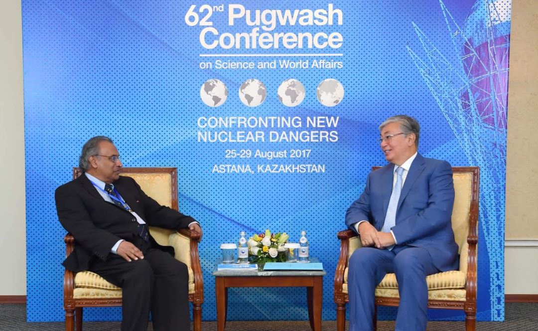 سەنات توراعاسى پاگۋوش كونفەرەنتسياسىندا بىرقاتار كەزدەسۋلەر وتكىزدى