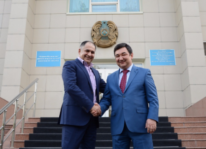 «ەگەمەن قازاقستان» باسشىسى يرنا باسشىسىمەن كەزدەستى