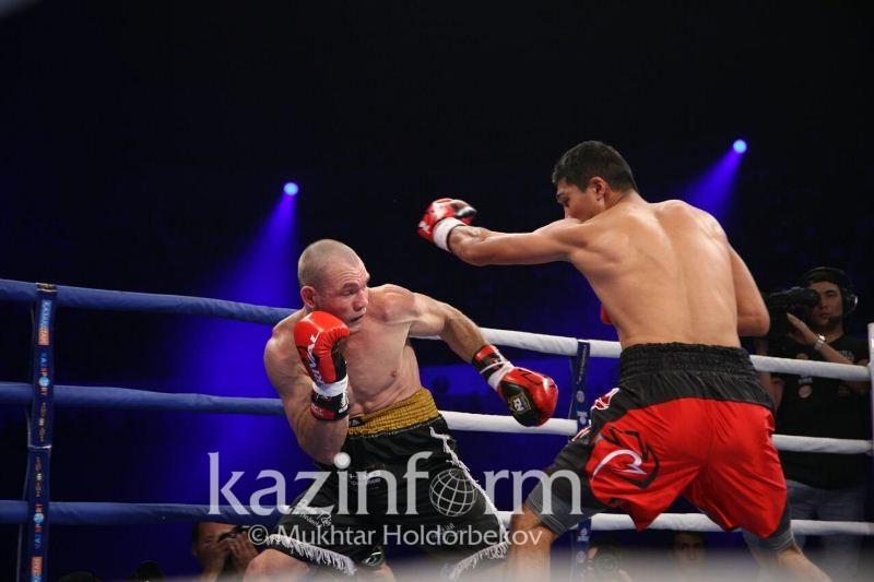 كاسىپقوي بوكس: مەيىرىم نۇرسۇلتانوۆ قارسىلاسىن رينگتەن ۇشىرىپ جىبەردى