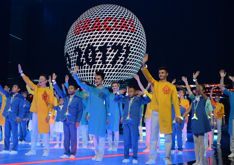 ەكسپو-2017. جابىلۋ سالتاناتىندا بىرقاتار توپتار ونەر كورسەتتى