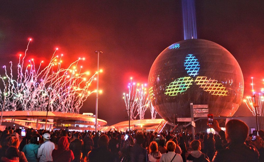 ەكسپو كەزىندە ەلورداعا 12 ملن ادام كەلگەن