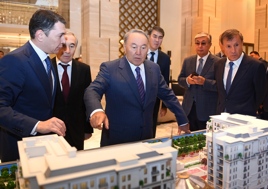 نازارباەۆ «The St. Regis Astana» قوناق ۇيىنە باردى
