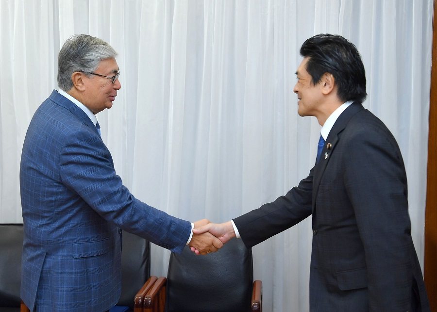 توقاەۆ قازاقستاندى تسيفرلاندىرۋدا جاپونيامەن ىنتىماقتاستىق ورناتۋدى ۇسىندى 