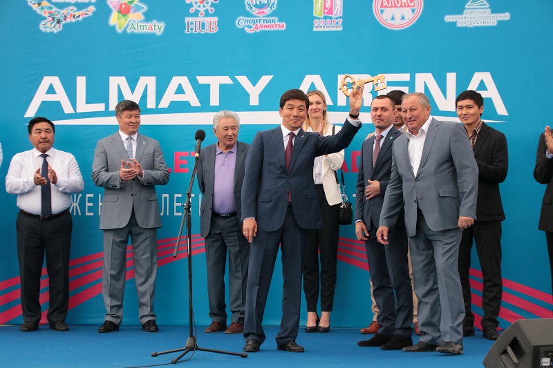 الماتىدا جەڭىل اتلەتيكاعا ارنالعان جاڭا ستاديون اشىلدى