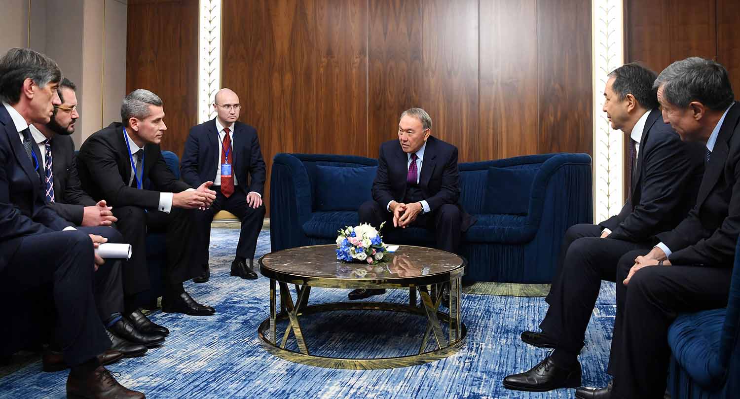 مەملەكەت باسشىسى «Hyperloop One» كومپانياسىنىڭ باسشىلىعىمەن كەزدەستى