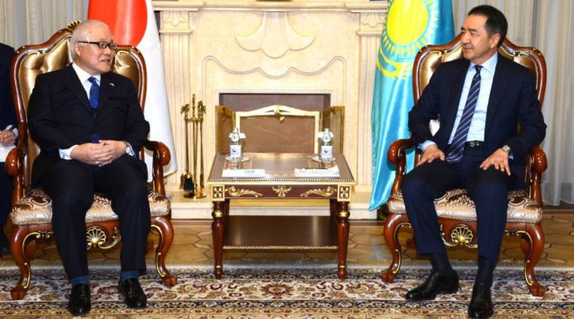 ساعىنتاەۆ ازيا پارلامەنتشىلەرى فورۋمىنىڭ توراعاسى كەيزو تاكەميمەن كەزدەسۋ وتكىزدى