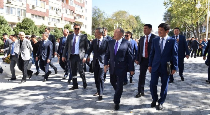 مەملەكەت باسشىسىنا ناۋرىزباي اۋدانىنىڭ دامۋى باياندالدى