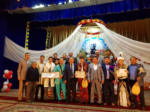 بەسقاراعايداعى ايتىستىڭ باس جۇلدەسى - ساياگۇل بىرلەسبەكتە