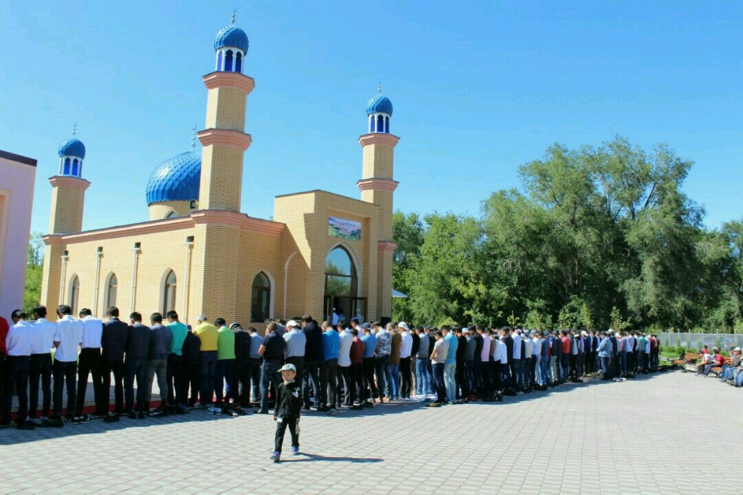 بىرلىك اۋىلىندا مەشىت اشىلدى