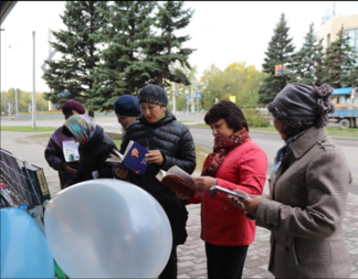 وسكەمەندە جالپىقالالىق كىتاپحانالىق اكتسيا ۇيىمداستىرىلدى 