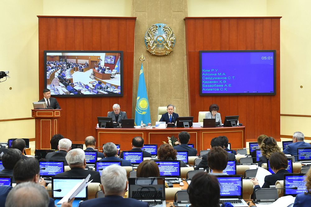 ماجىلىستە بيۋدجەتتىك زاڭنامانى جەتىلدىرۋ بويىنشا تۇزەتۋلەر ماقۇلداندى