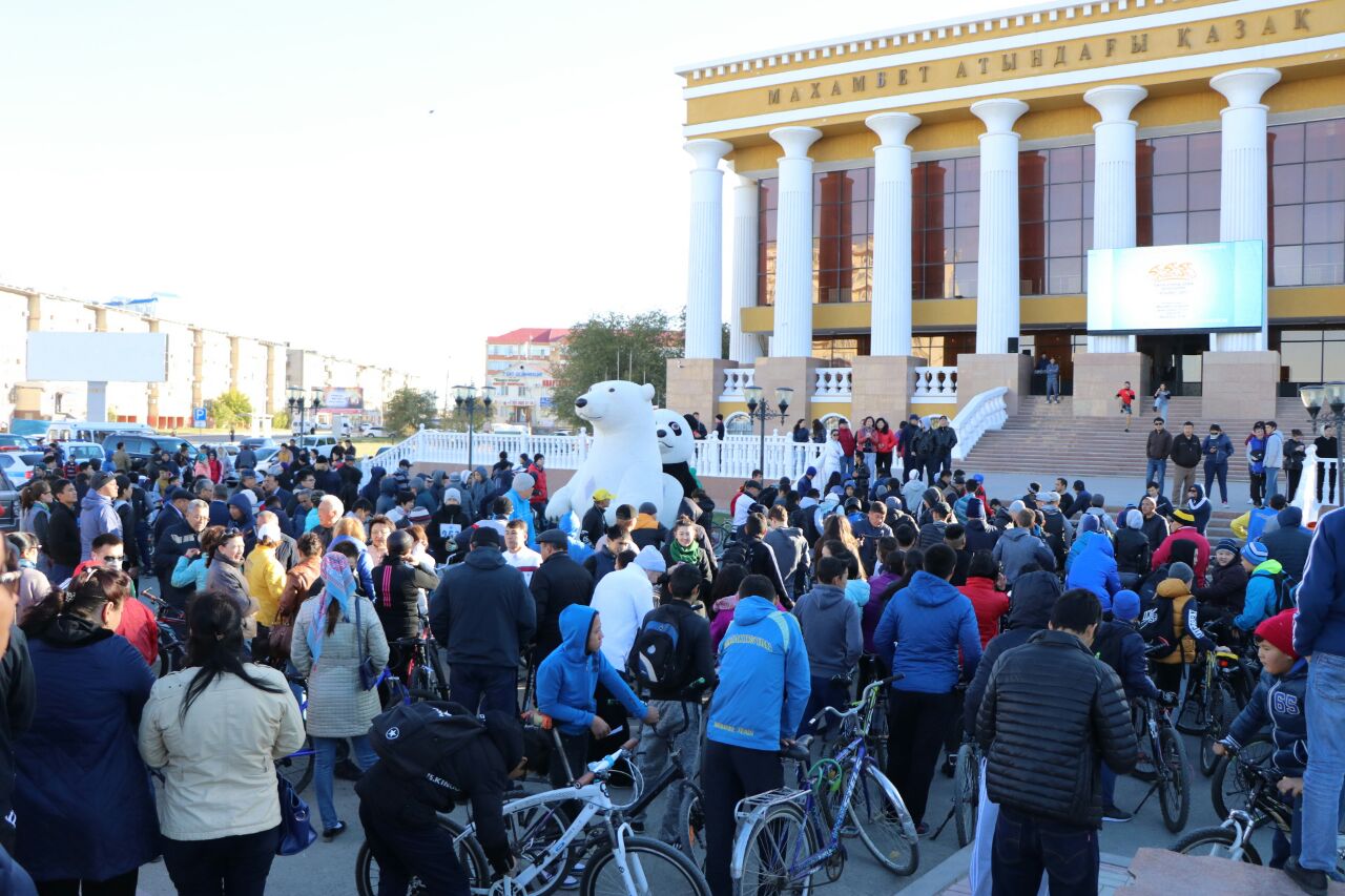 اتىراۋدا ۆەلوشەرۋگە 1500-دەن استام قالا تۇرعىنى قاتىستى