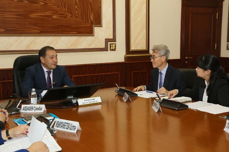 ماڭعىستاۋ وبلىسىنىڭ اكىمى كورەيا رەسپۋبليكاسىنىڭ ەلشىسىمەن كەزدەستى