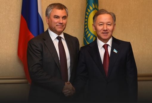 نىعماتۋلين رف مەملەكەتتىك دۋما توراعاسىمەن كەزدەستى