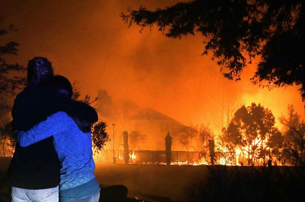 كاليفورنيادا ورتتەن 30-دان استام ادام قازا بولدى