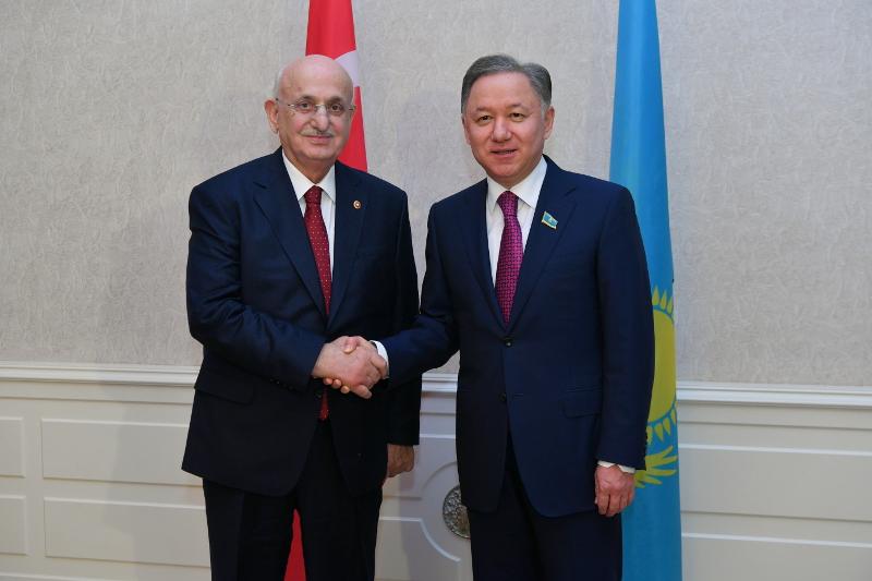 نۇرلان نىعماتۋلين تۇركيا پارلامەنتىنىڭ سپيكەرىمەن كەزدەستى