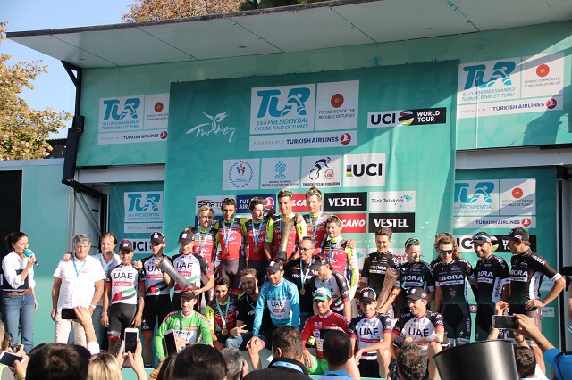 تۇركيا تۋرى: Astana Pro Team جارىستى ءتورتىنشى بولىپ اياقتادى