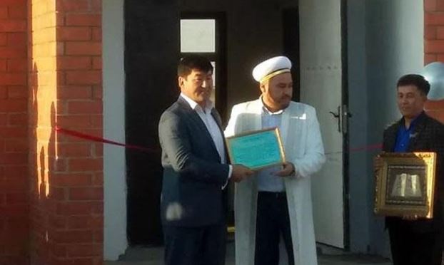 جانكەلدين اۋدانىندا تاعى ءبىر مەشىت اشىلدى