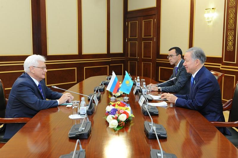 نىعماتۋلين رەسەيدىڭ قازاقستانداعى ەلشىسىن قابىلدادى