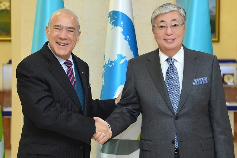 قاسىم-جومارت توقاەۆ ەىدۇ باس حاتشىسىمەن كەزدەستى