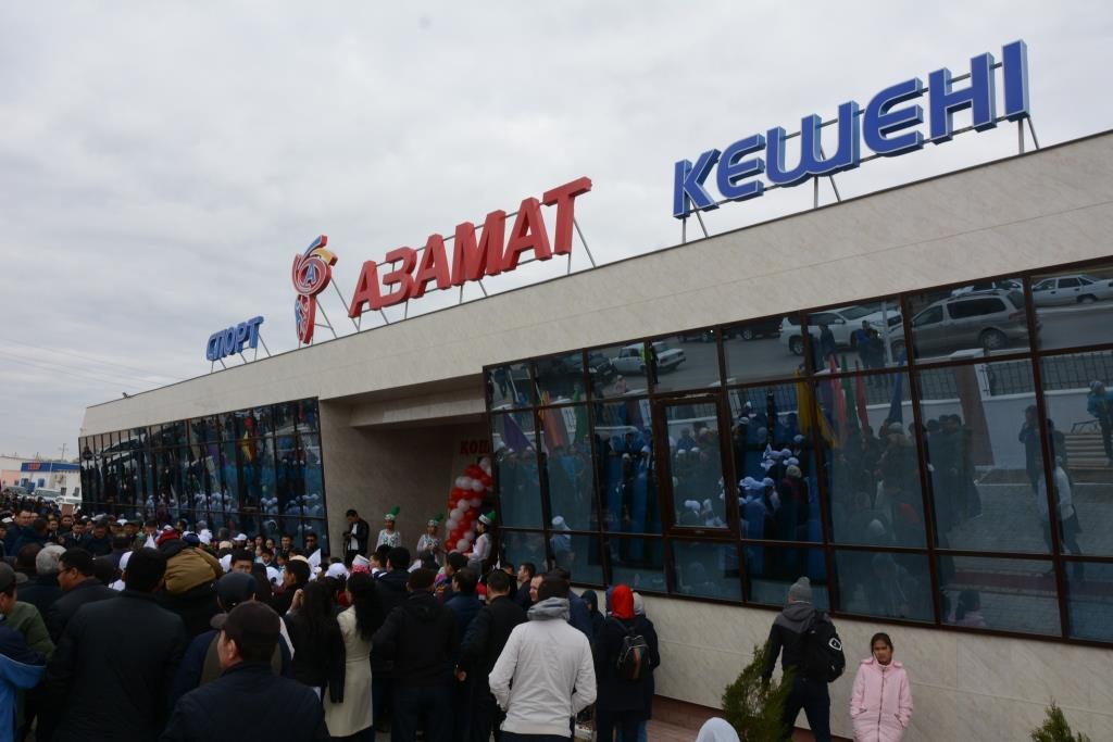 ماڭعىستاۋلىق كاسىپكەر ءوز اۋىلىنا سپورت كەشەنىن سالدى