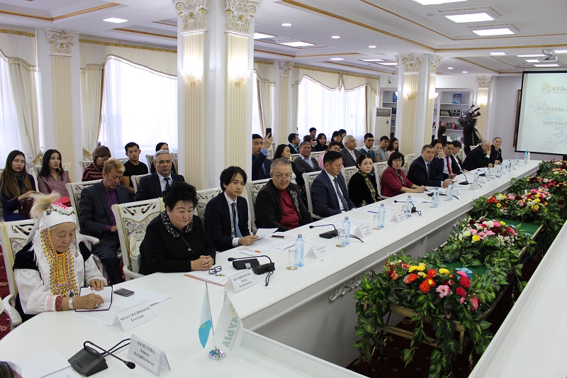 استانادا «وتباسى قۇندىلىقتارى جانە قوعامدىق جاڭعىرۋ» اتتى دوڭگەلەك ۇستەل ءوتتى