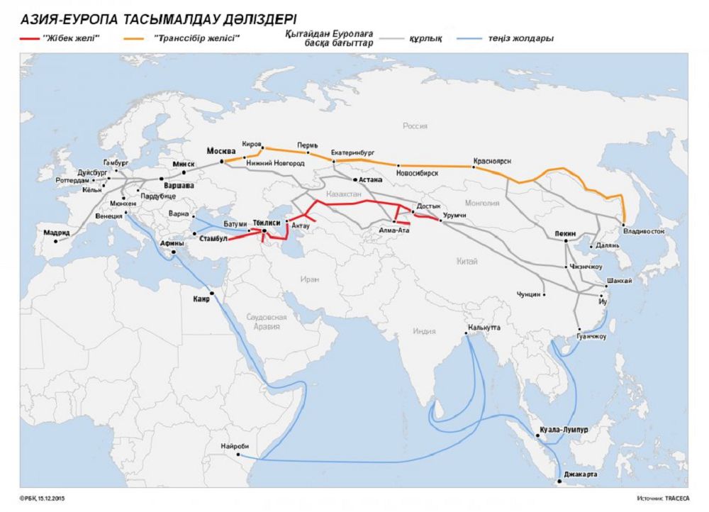 «باكۋ – تبيليسي – كارس» جوبا­سى­: قازاقس­ت­ان ءۇشىن جاڭا بالاما ءدالىز