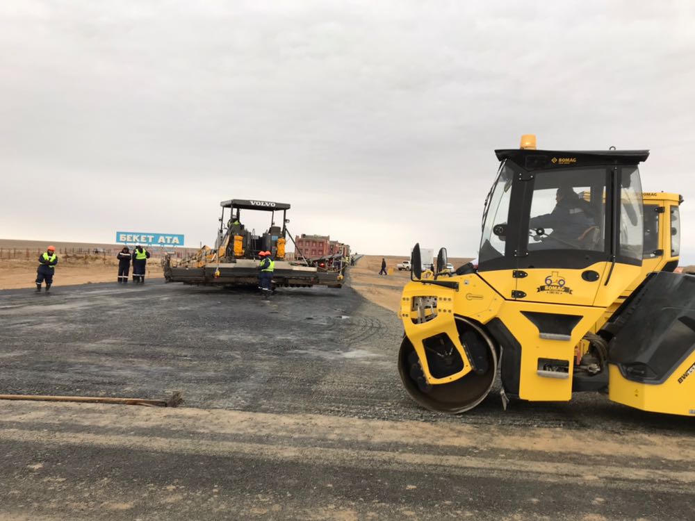 ماڭعىستاۋدا «اتا جولى» اۆتوجولىن جاڭارتۋ جۇمىستارى باستالدى