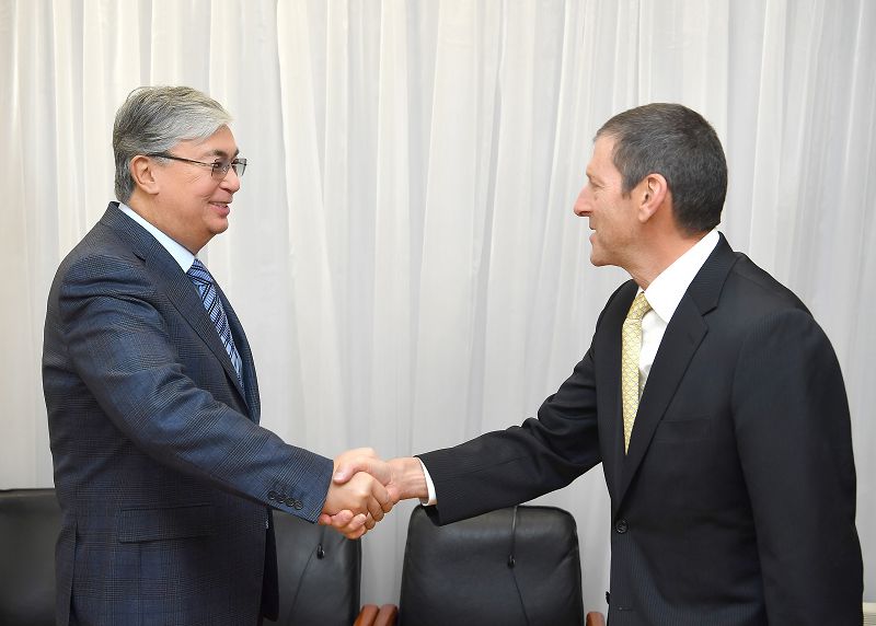 توقاەۆ ۇلتتىق كواليتسيا دەلەگاتسياسىن قابىلدادى