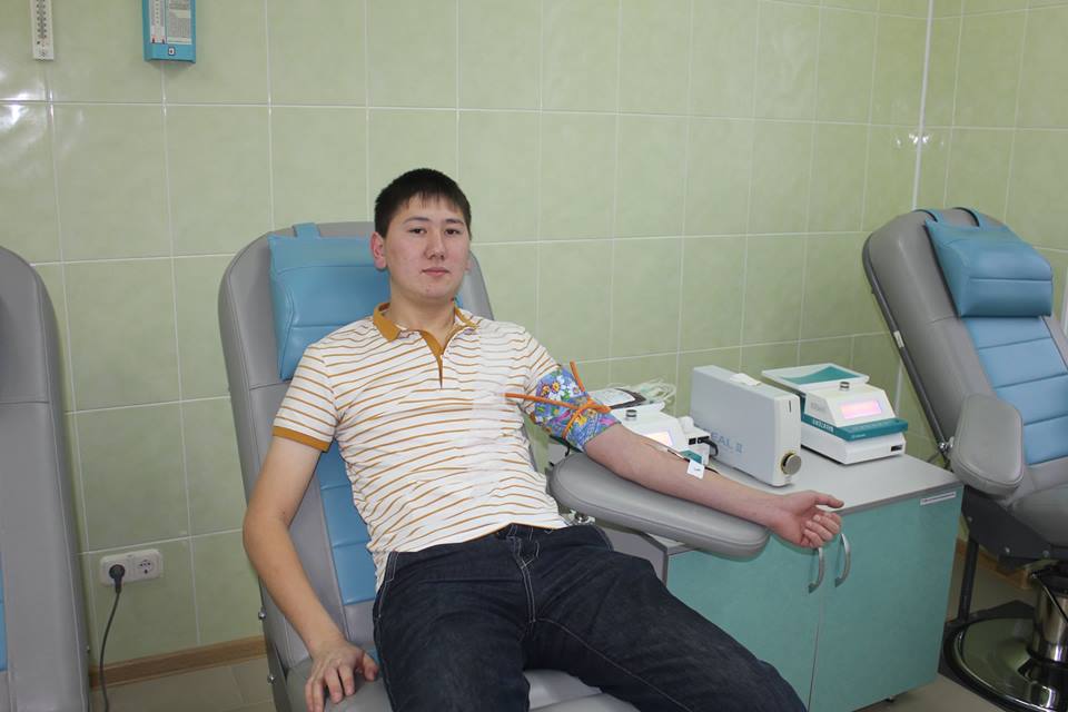 قوستانايدا قان تاپسىرۋ اكتسياسى باستالدى