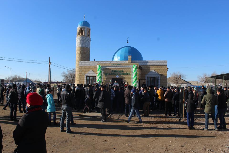 اياگوزدە جاڭا مەشىت پايدالانۋعا بەرىلدى