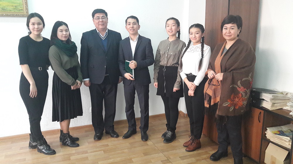 الماتىلىق وقۋشىلار «ەگەمەن» ۇجىمىمەن كەزدەستى