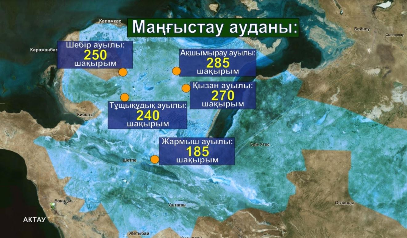 «الەۋمەتتىك ەكسپرەسس» ءموبيلدى قىزمەتى ماڭعىستاۋدا
