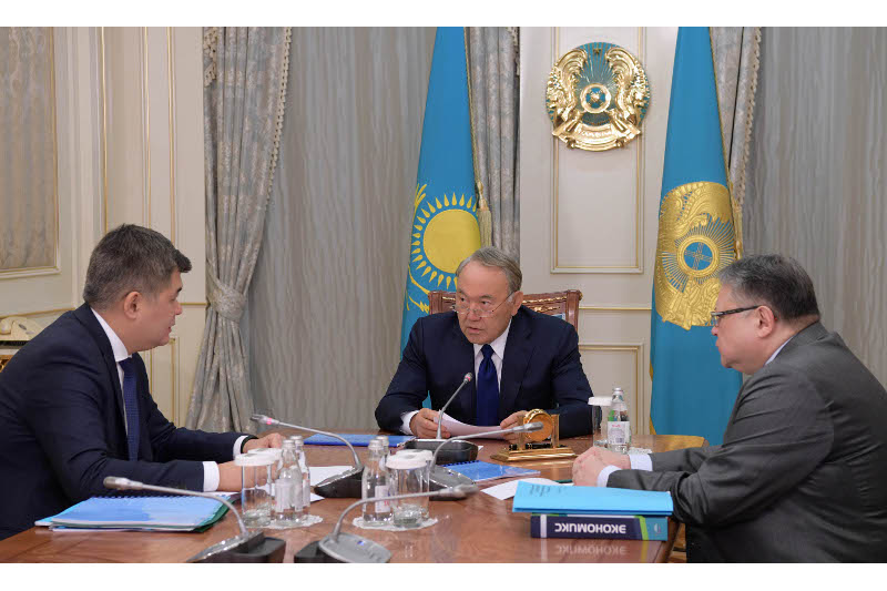 نۇرسۇلتان نازارباەۆ ەلجان ءبىرتانوۆتى قابىلدادى