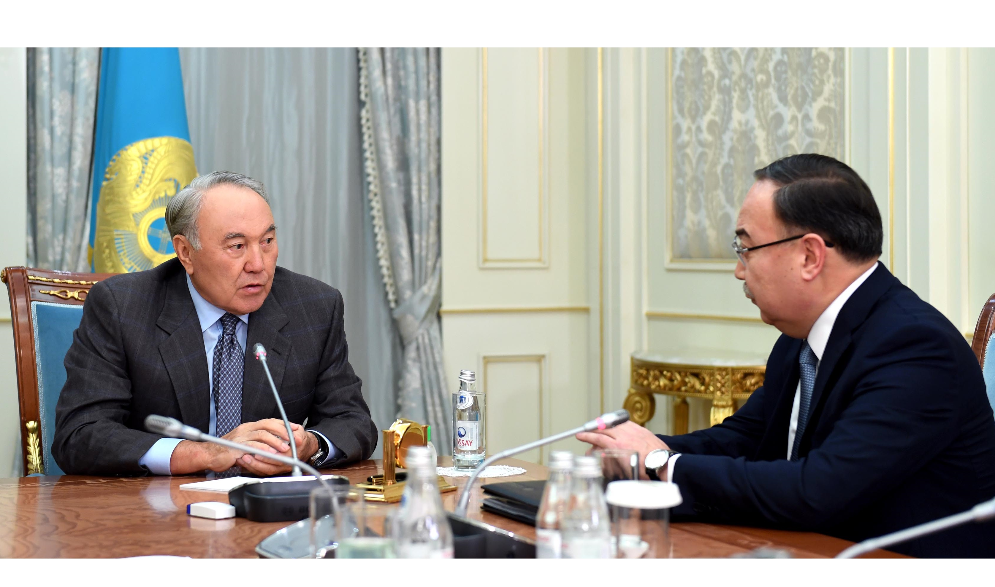 ەلباسى قازاقستاننىڭ اقش-تاعى ەلشىسى ەرجان قازىحانوۆتى قابىلدادى