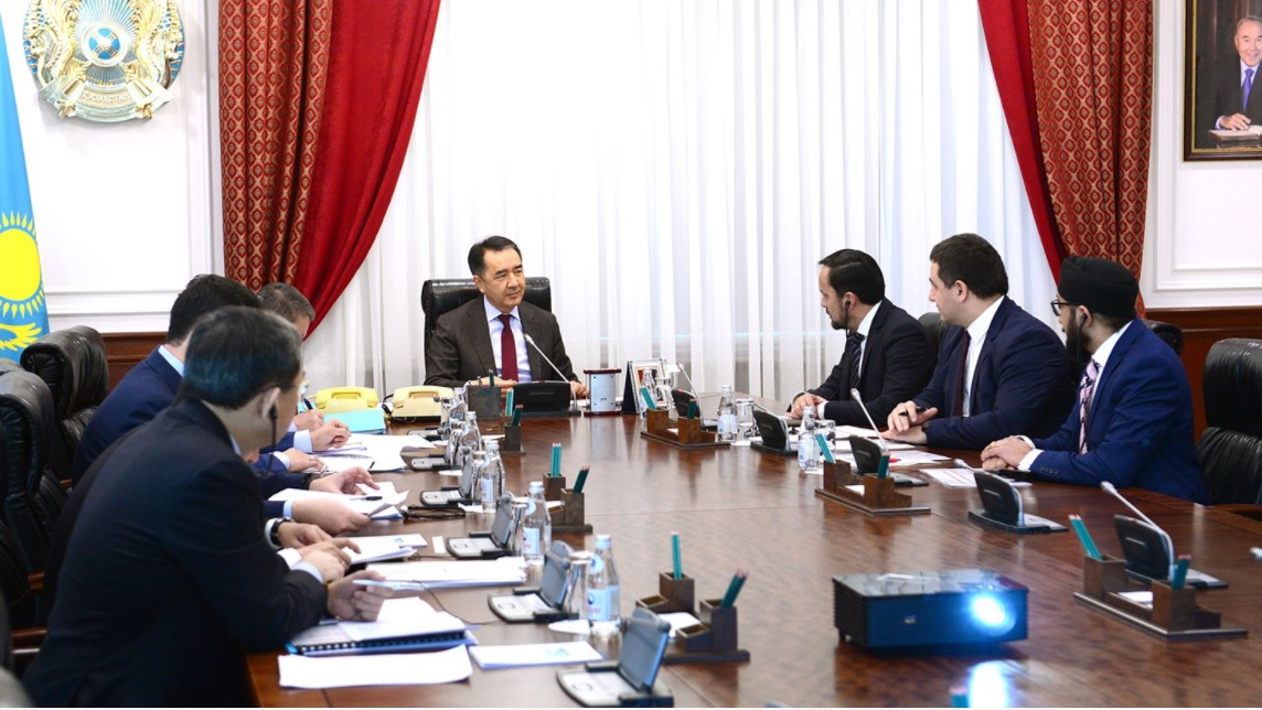 ساعىنتاەۆ ArcelorMittal كومپانياسىنىڭ وكىلدەرىمەن كەزدەستى