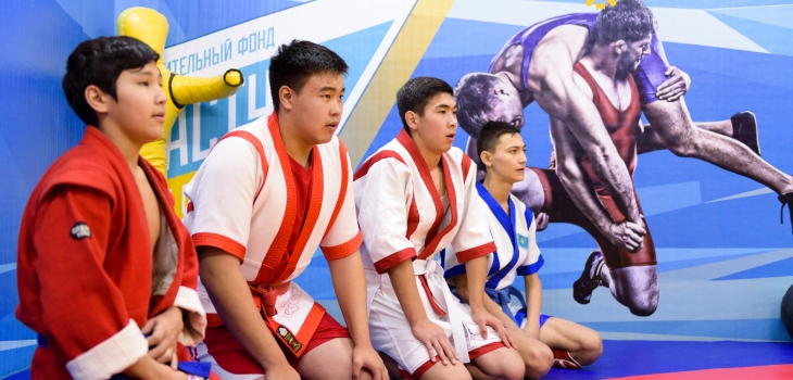 استانادا «رۋحاني جاڭعىرۋ» باعدارلاماسى اياسىنداعى العاشقى كۇرەس زالى اشىلدى