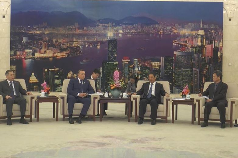 قىتايمەن پارلامەنتارالىق بايلانىستار ورىستەدى