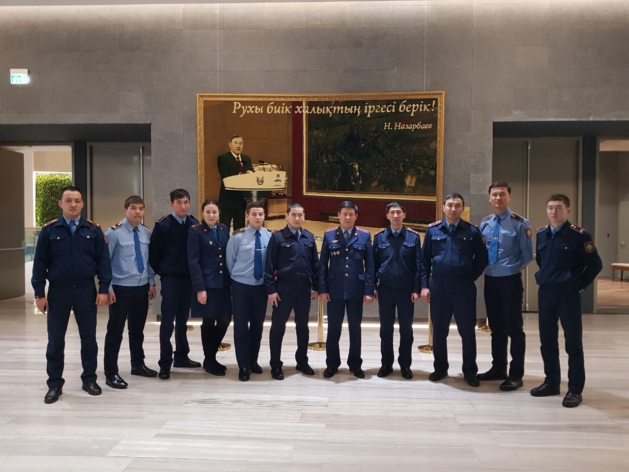 جاس ساقشىلار قازاقستان رەسپۋبليكاسىنىڭ ۇلتتىق مۋزەيىندە بولدى