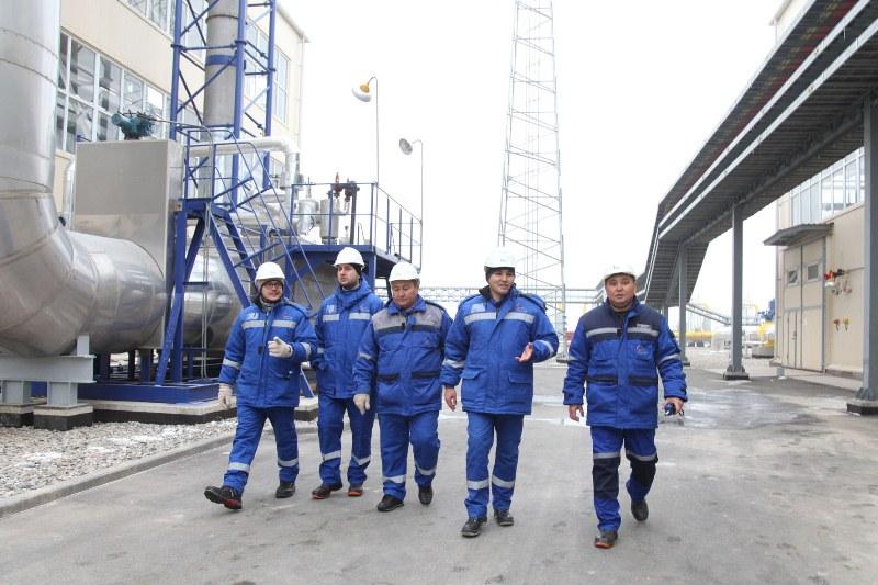 جامبىل وبلىسىندا گاز ستانساسى ىسكە قوسىلدى