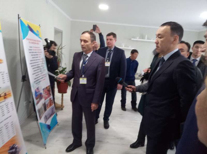 قوستانايدىڭ جىتىقارا اۋدانىندا زاماناۋي استىق ساقتاۋ  قويماسى اشىلدى