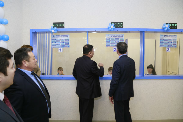 قوستانايدا ءبىرىنشى كوممۋنالدىق قىزمەت ورتالىعى اشىلدى