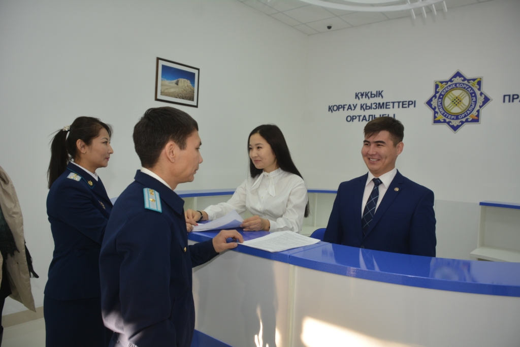 ماڭعىستاۋدا قۇقىق قورعاۋ قىزمەتتەرى ورتالىعى رەسمي تۇردە اشىلدى