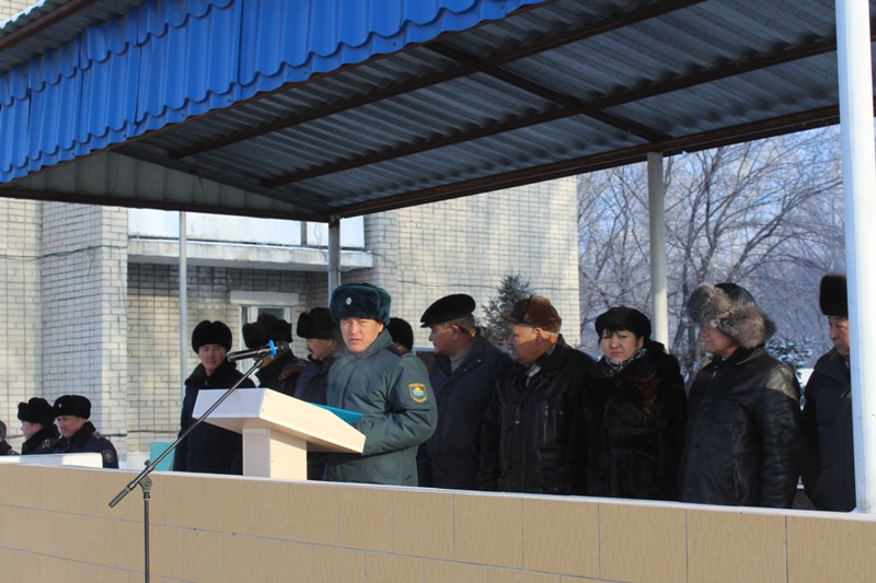 سەمەيدە ۇلتتىق ۇلانى اسكەري ءبولىمىنىڭ قىزمەتكەرلەرىنە  قۇرمەت كورسەتىلدى